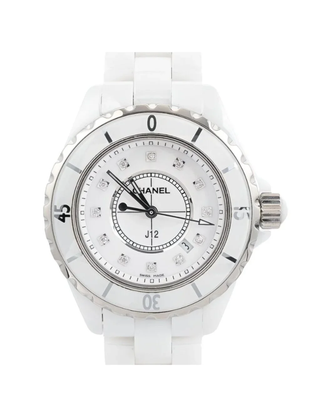 Chanel Watch 33 White